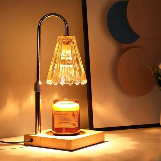 Electric Candle Lamp Warmer with Timer & Dimmer